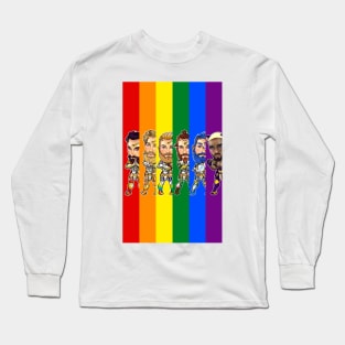 Chibi Flag Pride Long Sleeve T-Shirt